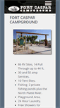 Mobile Screenshot of fortcasparcamp.com