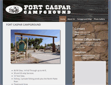 Tablet Screenshot of fortcasparcamp.com